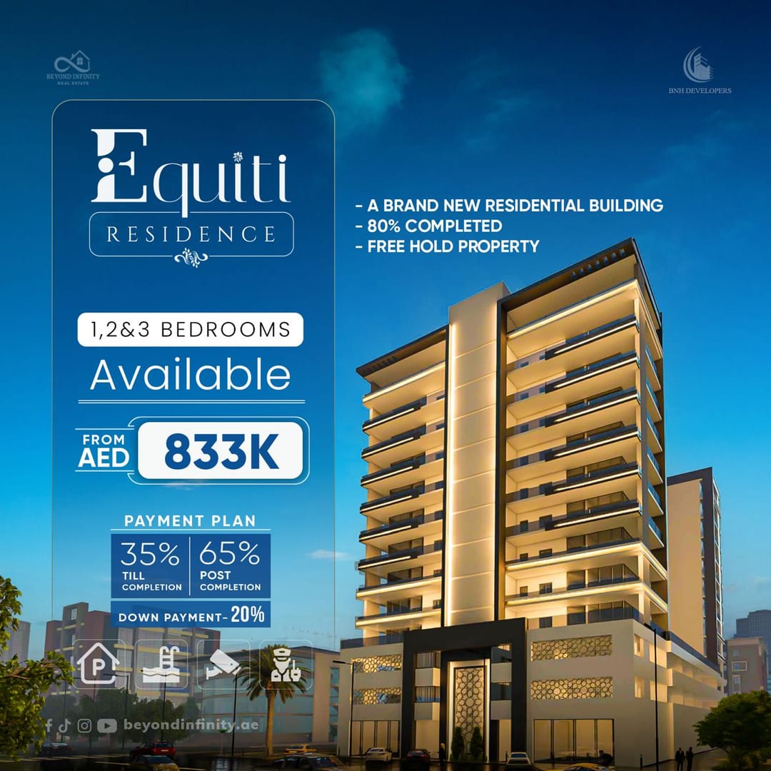 Equiti Residence, Real Estate & Interiors social creative