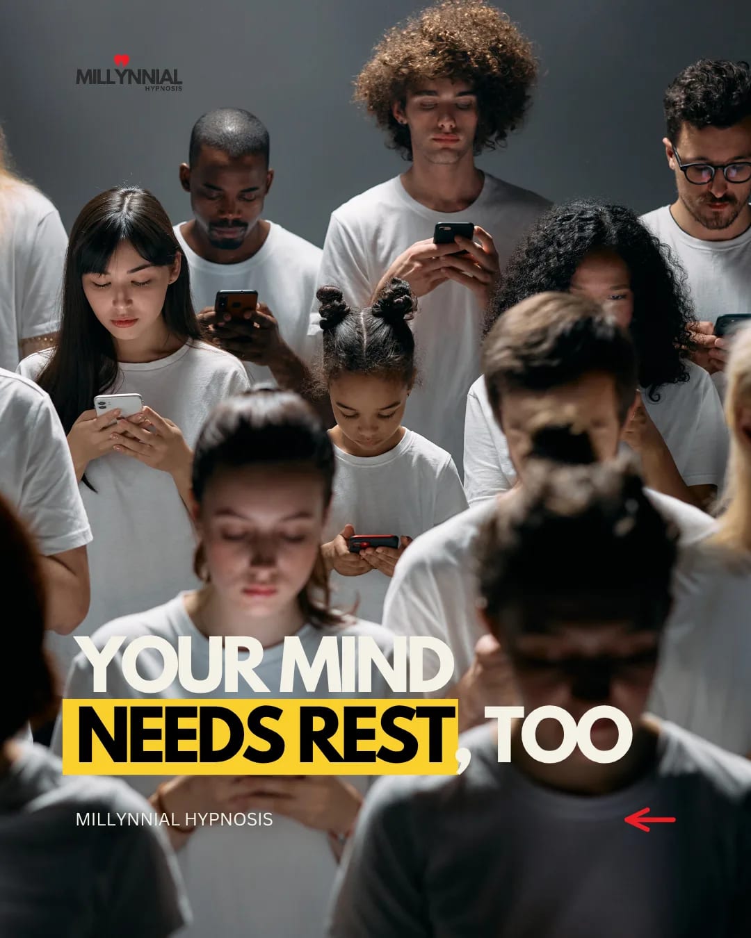 Millynnial Hypnosis, Lifestyle & Wellness social creative