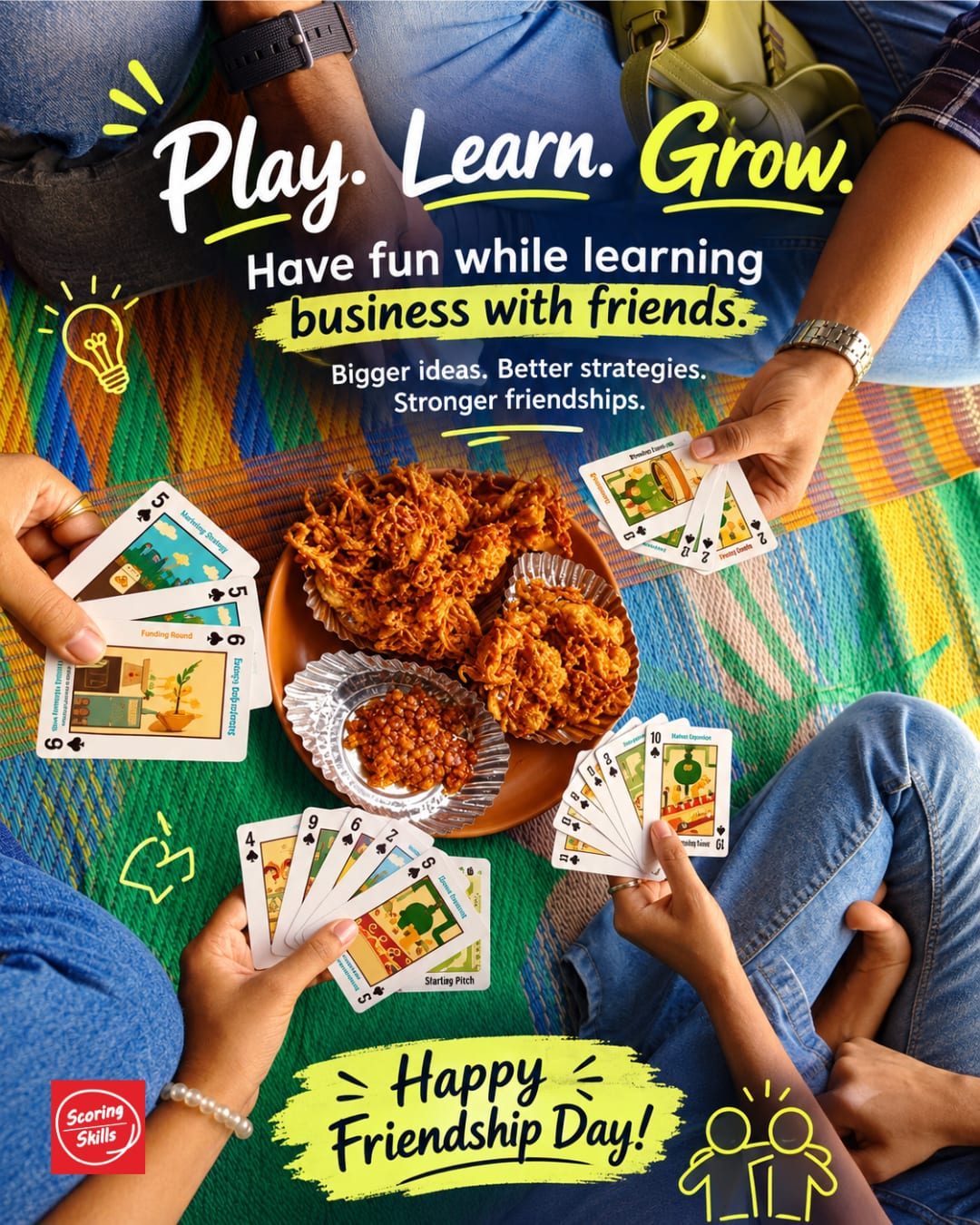 Scoring Skills, Startups & Apps social creative