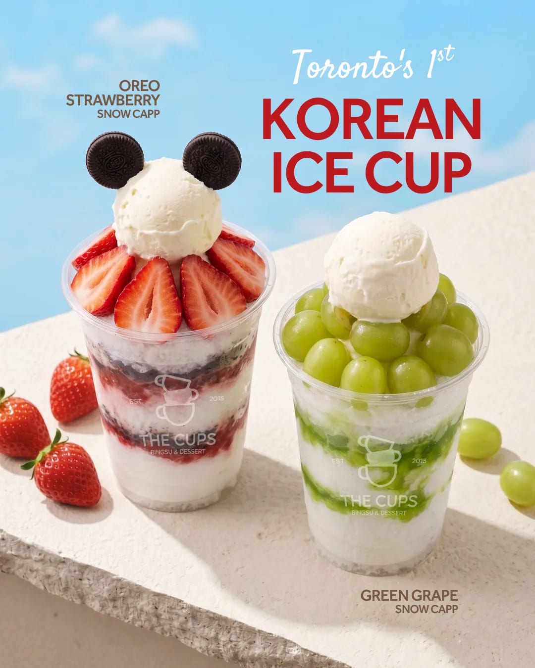 Snow Capp, Food & Beverage social creative