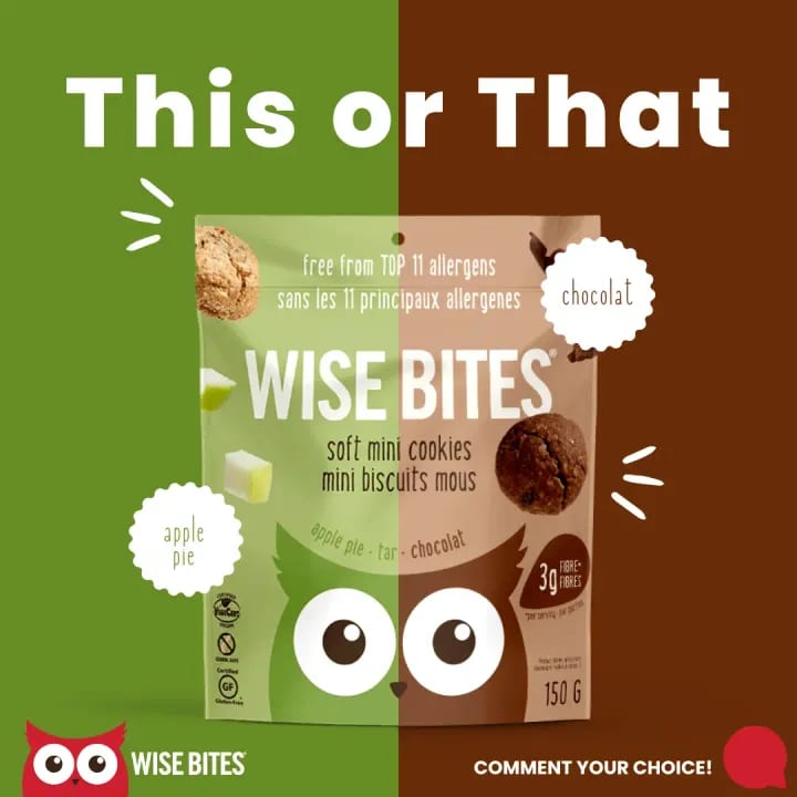 Wise Bites, Food & Beverage social creative
